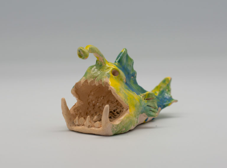 Deep Blue Sea by Sloan Hickerson. First place, three-dimensional art, ages 16 to 19. $150.